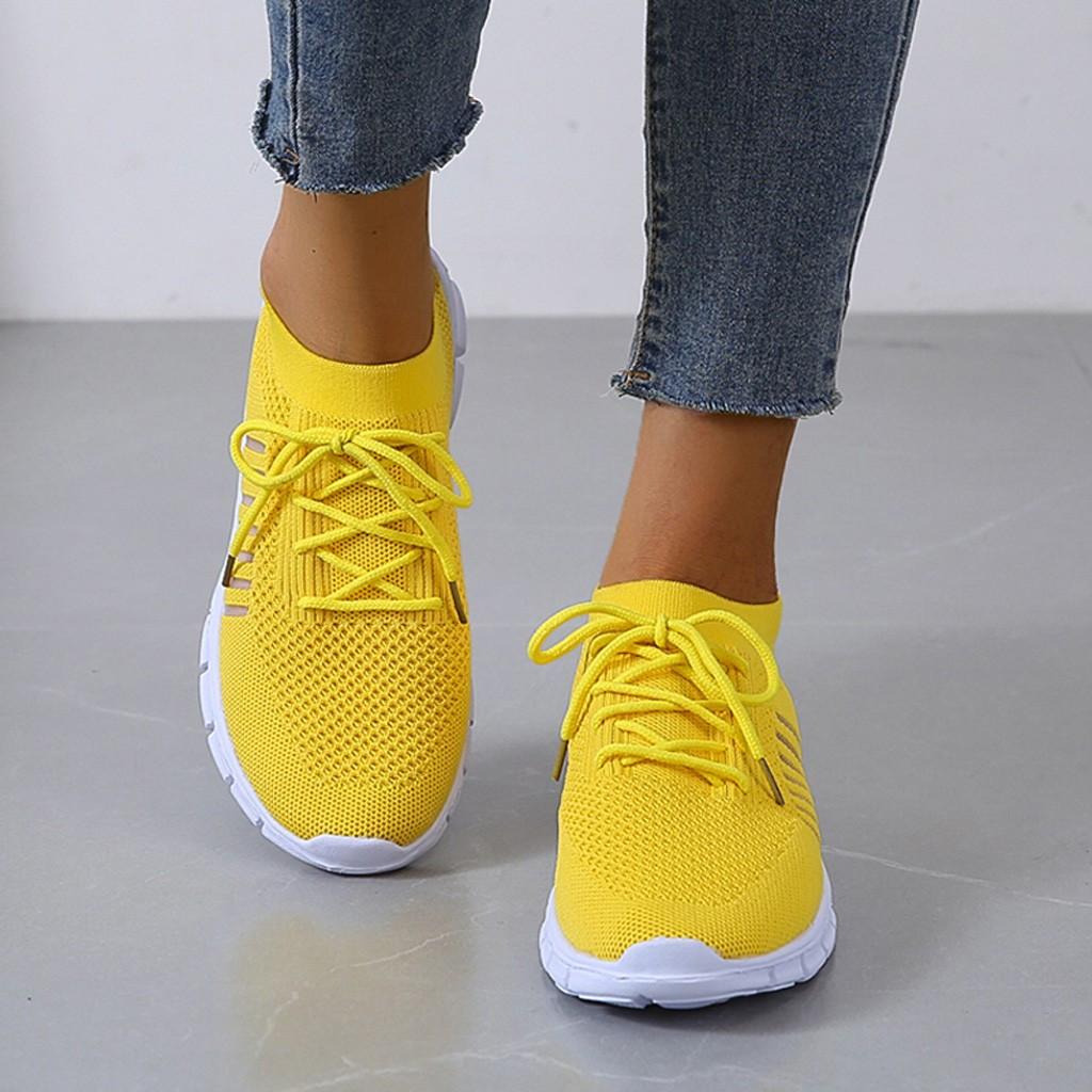 Slip-On Sneakers - Ademend- Orthopedisch - Mesh Sneakers - Damestrainers-Boetiek Moda