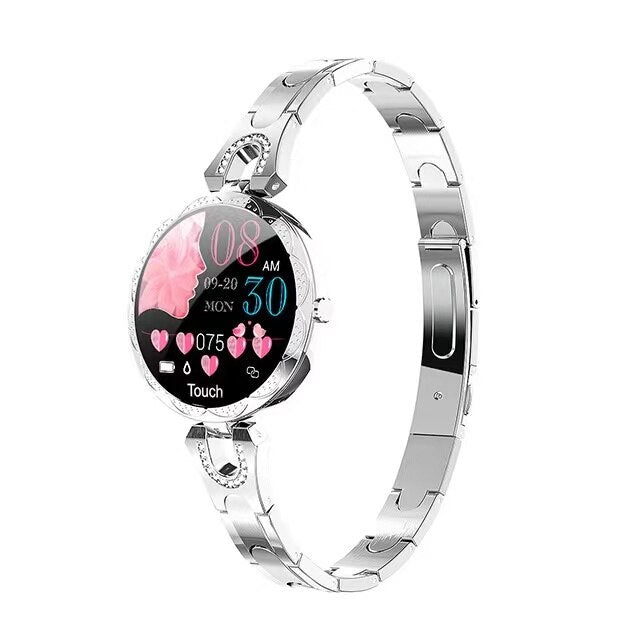 Smartwatch | Hartslagmeter en slaapmonitor voor vrouwen, fitness tracker, armbandhorloge-Boetiek Moda