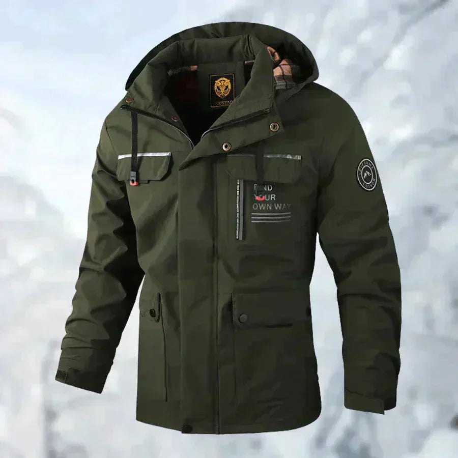 Snow Jacket – Waterdichte winter ski-jas met capuchon voor mannen-Boetiek Moda
