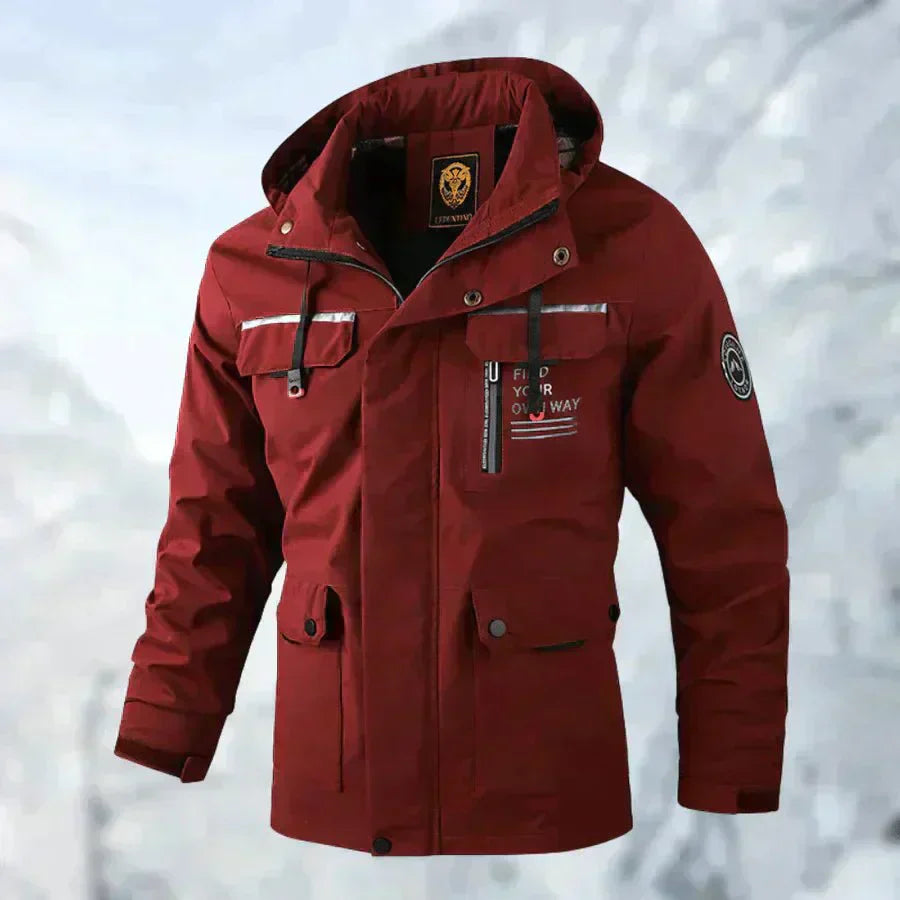 Snow Jacket – Waterdichte winter ski-jas met capuchon voor mannen-Boetiek Moda