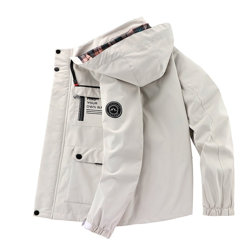 Snow Jacket – Waterdichte winter ski-jas met capuchon voor mannen-Boetiek Moda