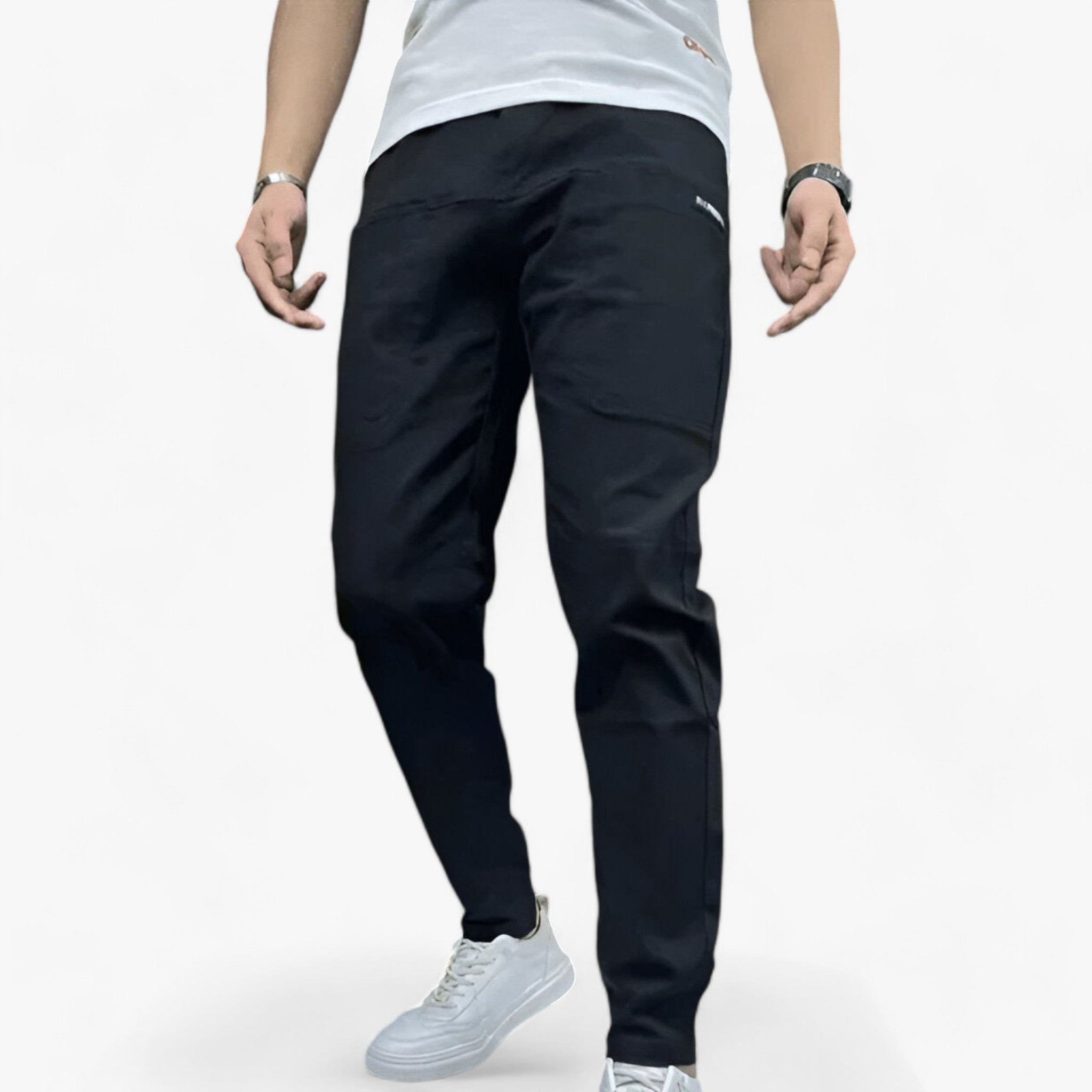 Stretchbroeken – Slim Fit – Trainingsbroeken – Skinny joggingbroeken – Herenbroeken-Boetiek Moda