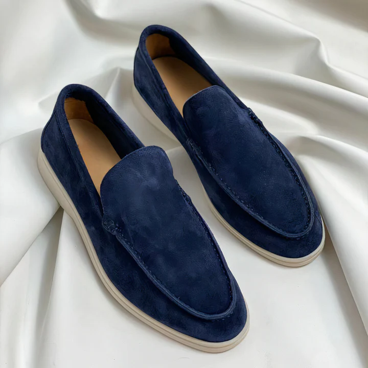 Suède Loafers - Slip-On - Comfortabel - Heren Loafers - Herenschoenen-Boetiek Moda