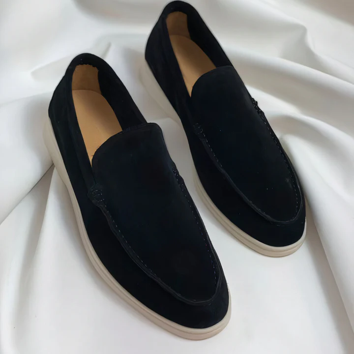 Suède Loafers - Slip-On - Comfortabel - Heren Loafers - Herenschoenen-Boetiek Moda