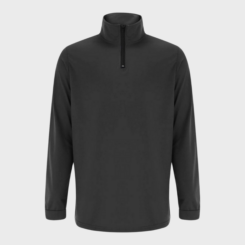 Sweatshirt - Heren Warm Staande Kraag Lange Mouw Zip-Hals Sweater-Boetiek Moda