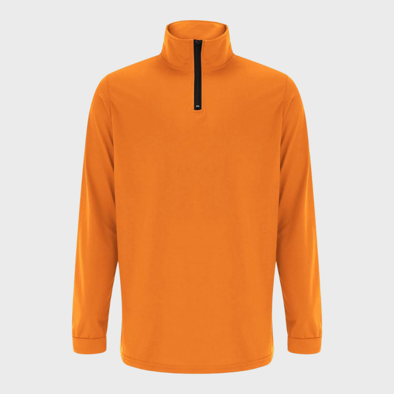 Sweatshirt - Heren Warm Staande Kraag Lange Mouw Zip-Hals Sweater-Boetiek Moda