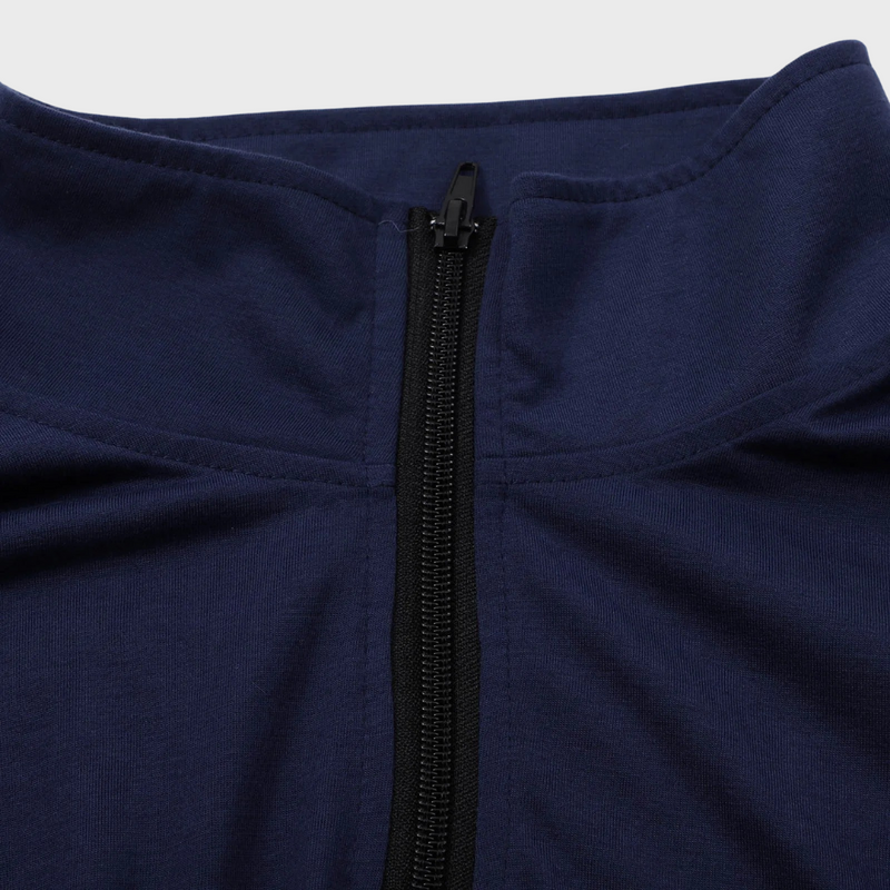 Sweatshirt - Heren Warm Staande Kraag Lange Mouw Zip-Hals Sweater-Boetiek Moda
