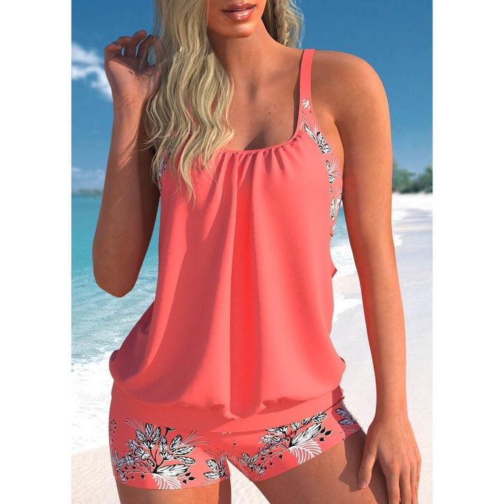 Tankini - Dames Tweedelige Zwemshort en Top Set-Boetiek Moda