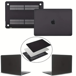 TechShield Laptophoes | Transparante Hard Plastic Laptophoes-Boetiek Moda