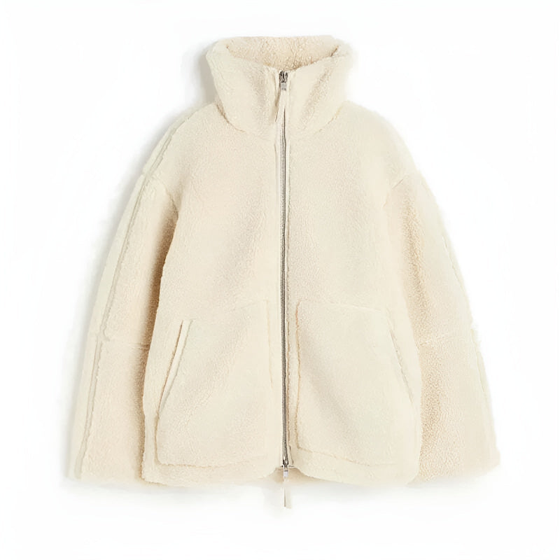 Teddy Fleece Jas | Bont | Oversized | Teddy Jas | Vrouwen Winterjas-Boetiek Moda