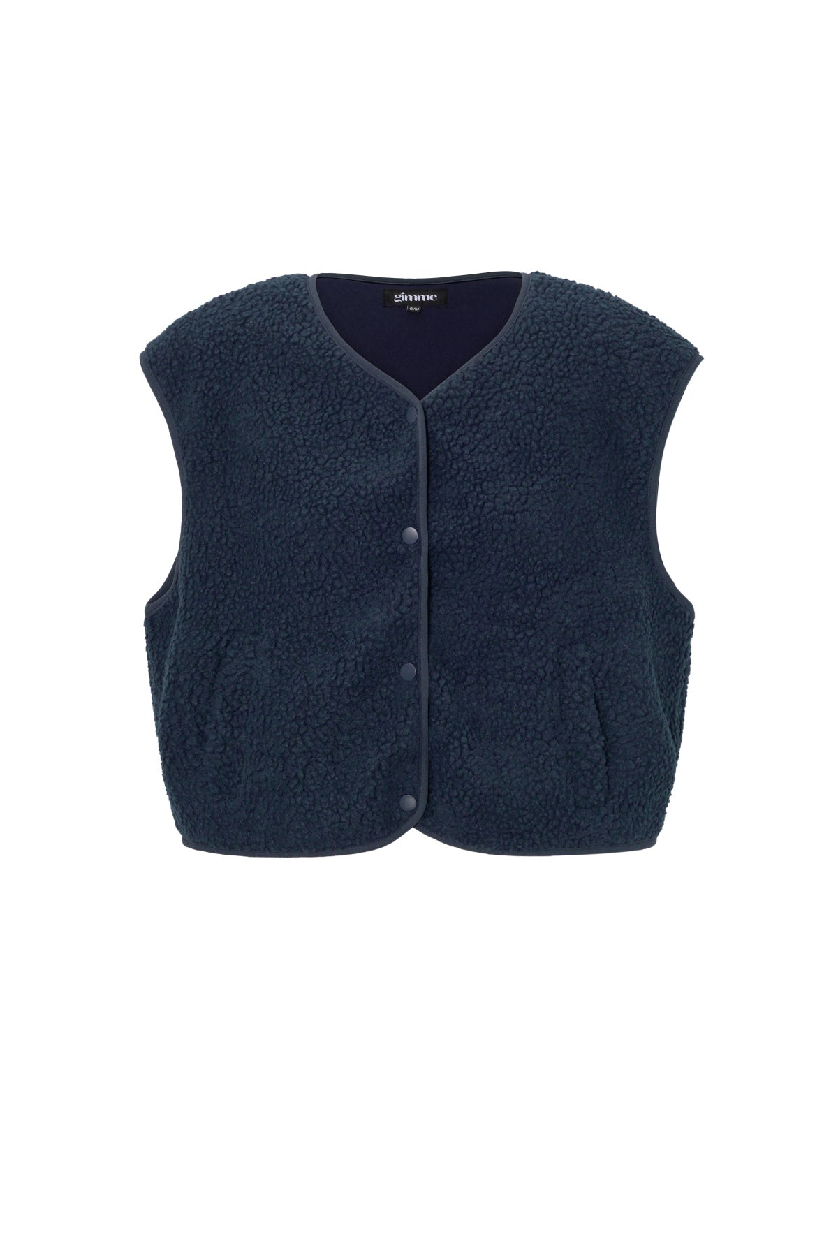 Teddy Vest - Mouwloos - Los model - Fleece Vest - Damesvest-Boetiek Moda