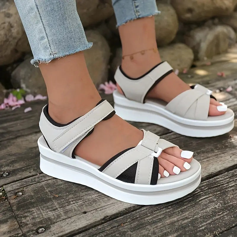 Tiana Platform sandalen | Comfortabele sportieve sandalen voor dames-Boetiek Moda