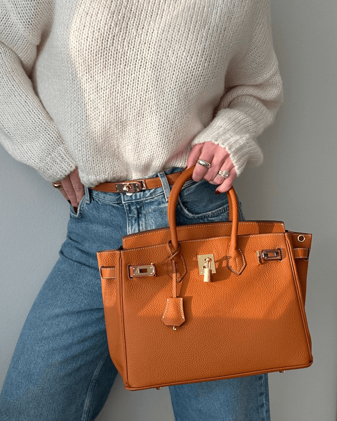 Tote Bag - Leer - Mode - Handtas - Damestassen-Boetiek Moda