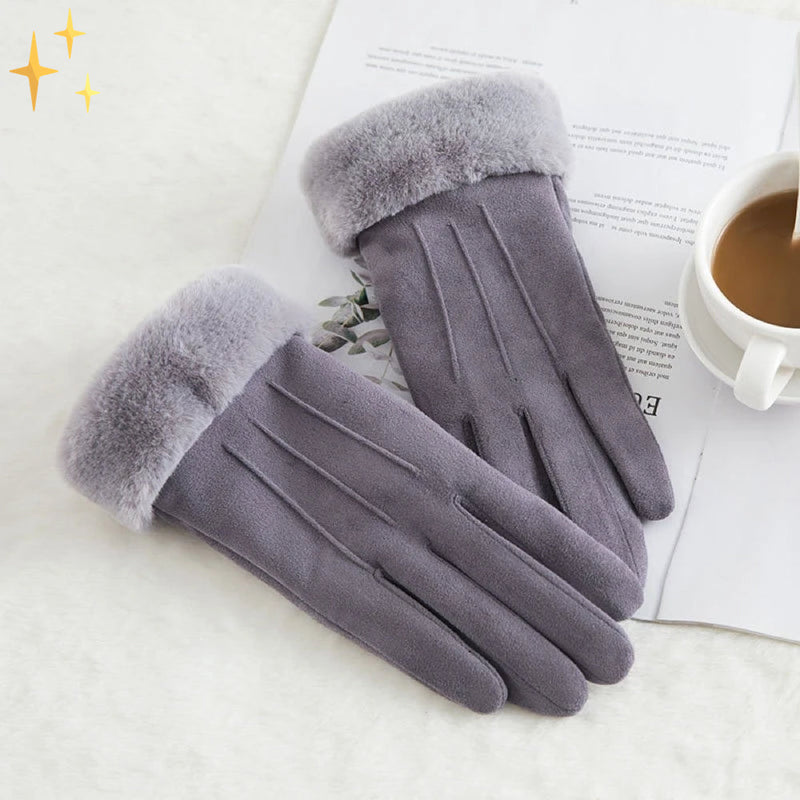 Touchscreen handschoenen - Vrouwen Warme Fleece Touch Phone Winterhandschoenen-Boetiek Moda