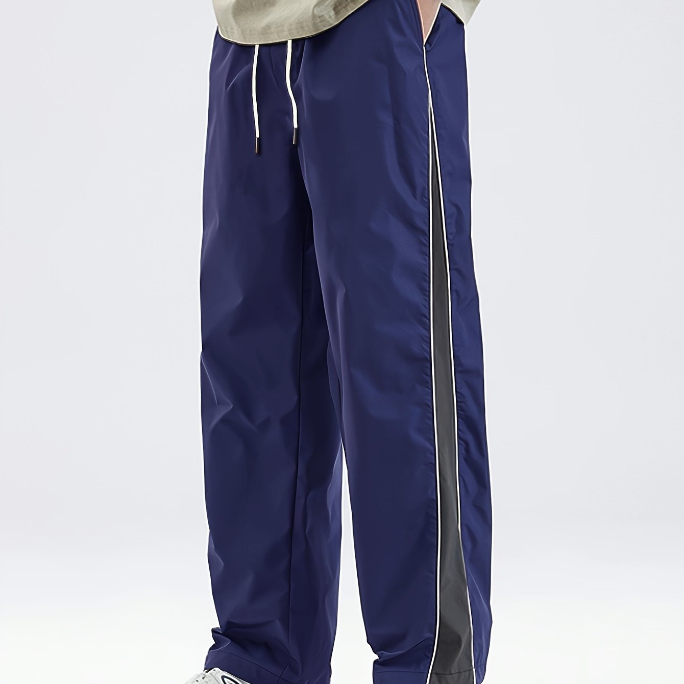 Trainingsbroek - Heren joggingbroek met trekkoord en losse pasvorm-Boetiek Moda