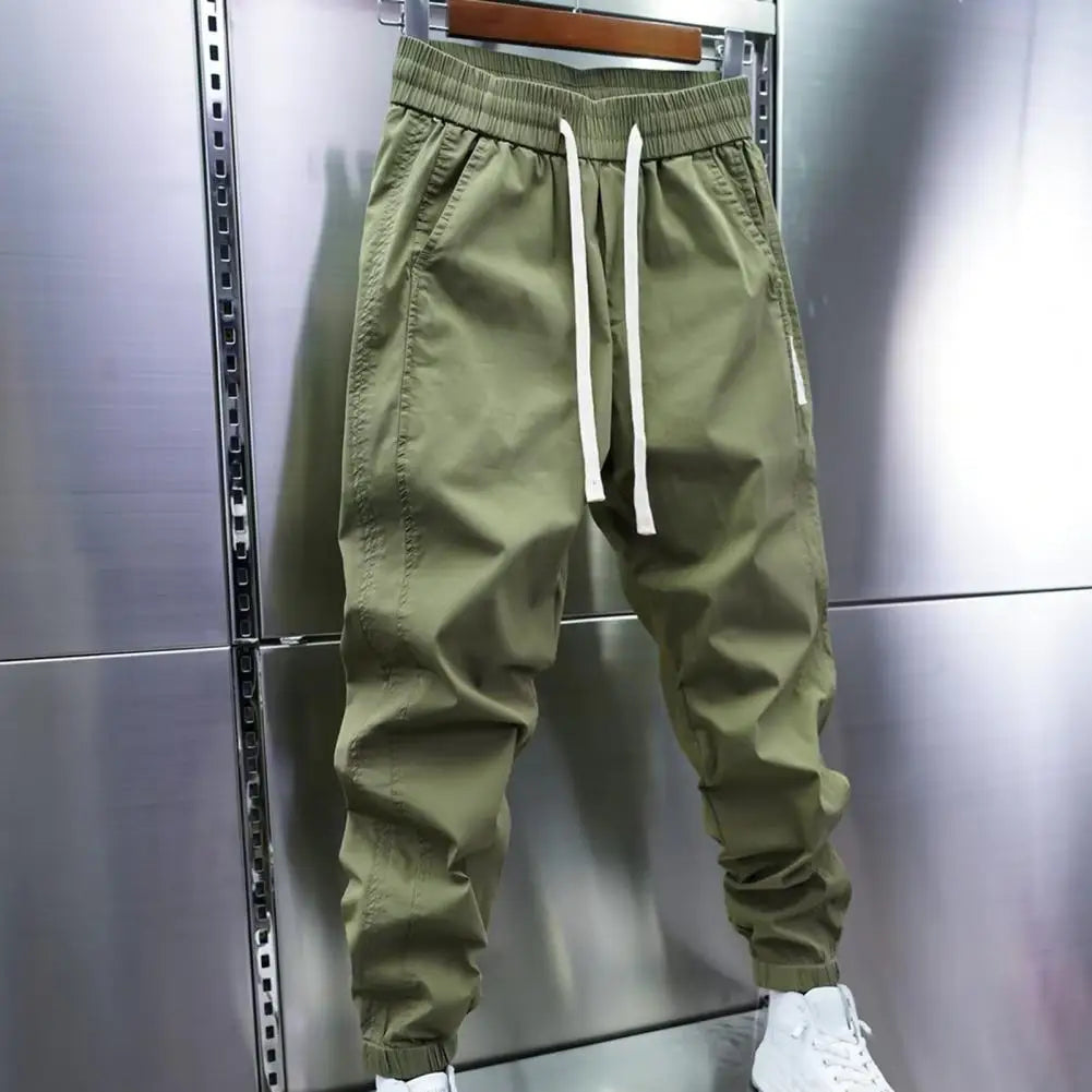 Trainingsbroek - Lichte joggingbroek met trekkoord voor mannen-Boetiek Moda
