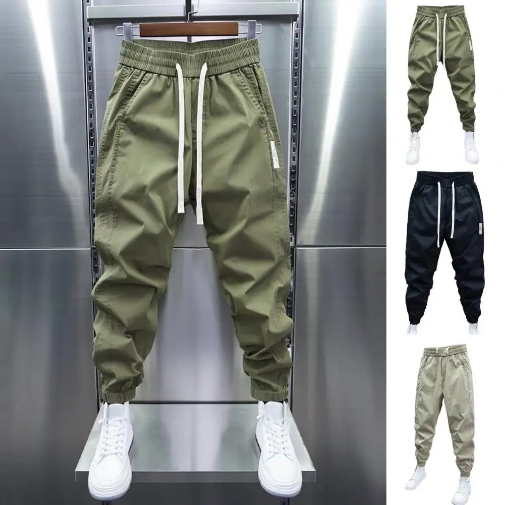 Trainingsbroek - Lichte joggingbroek met trekkoord voor mannen-Boetiek Moda