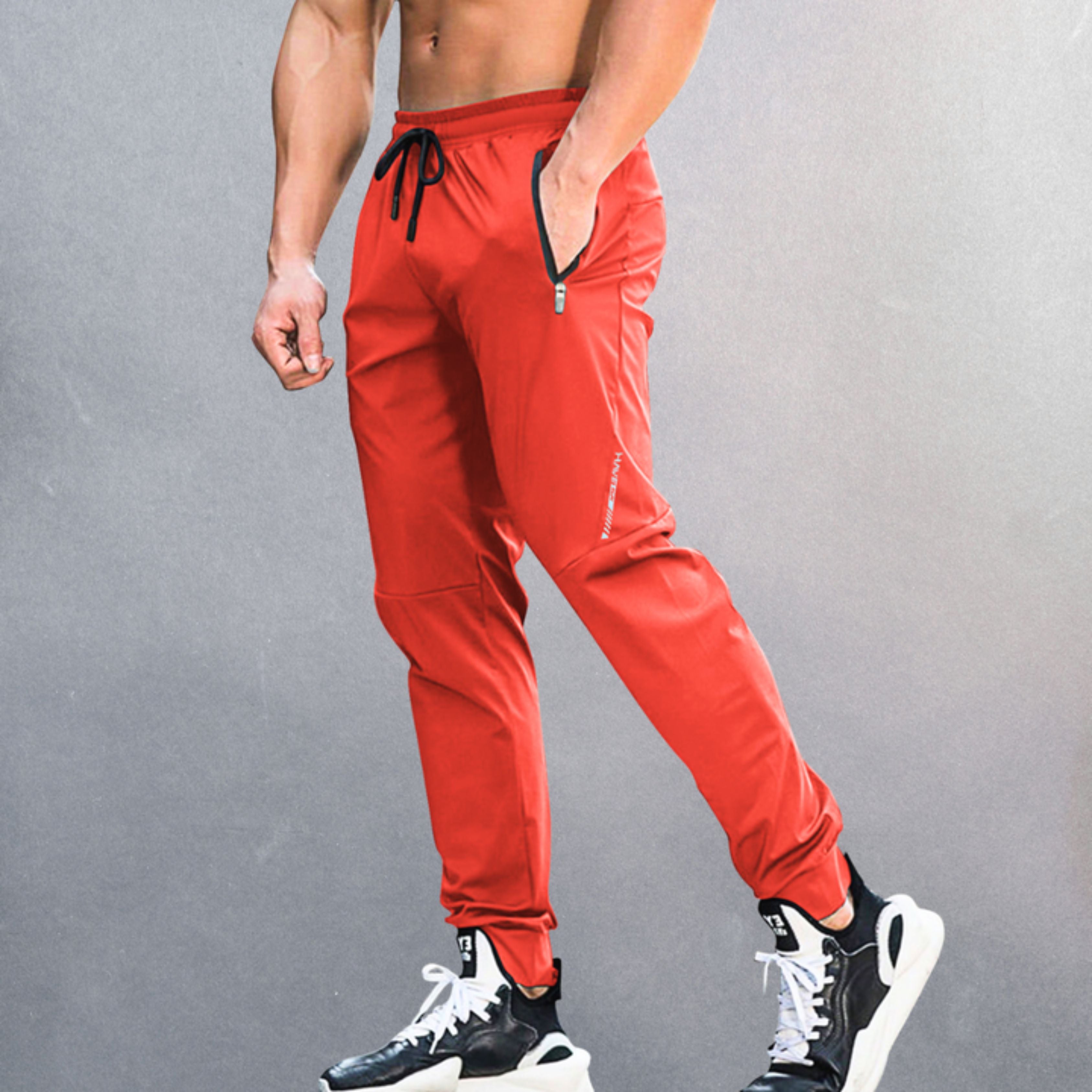 Trainingsbroek - Trekkoord - Lichtgewicht - Joggingbroek - Actieve kleding voor mannen-Boetiek Moda