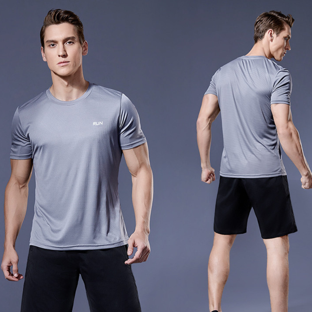 Trainingsset - Tweedelige sportbroek en T-shirt voor heren-Boetiek Moda