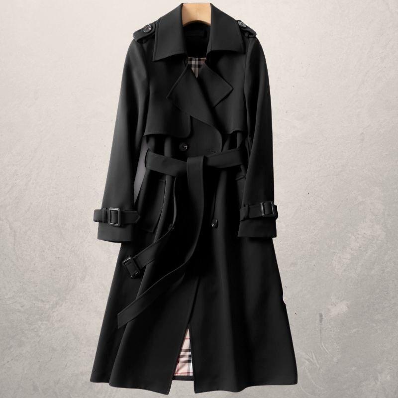 Trenchcoat - Double Breasted - Riem - Lange Jas - Trenchcoat Vrouwen-Boetiek Moda