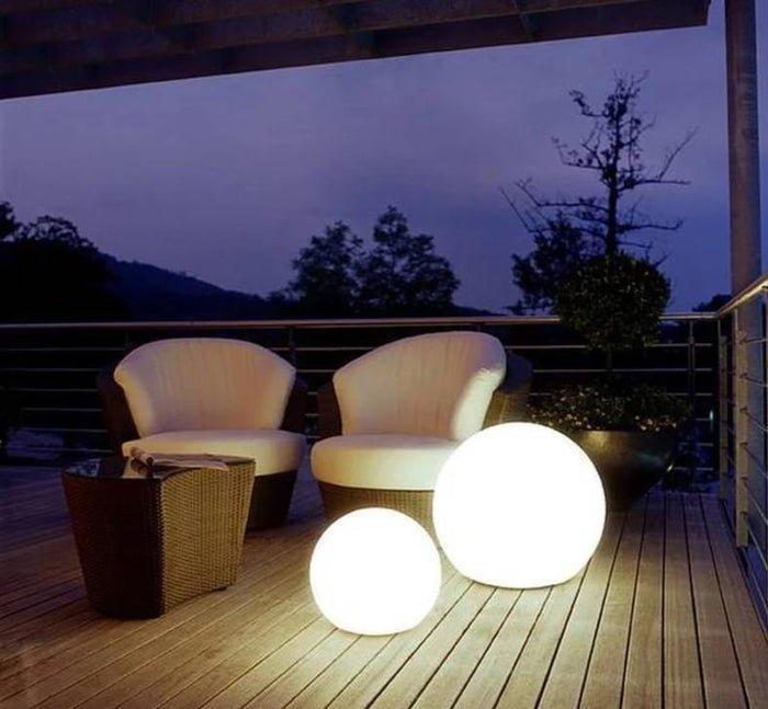 Tuinlamp | Oplaadbaar | Bal | LED-lamp | Buitenverlichting-Boetiek Moda