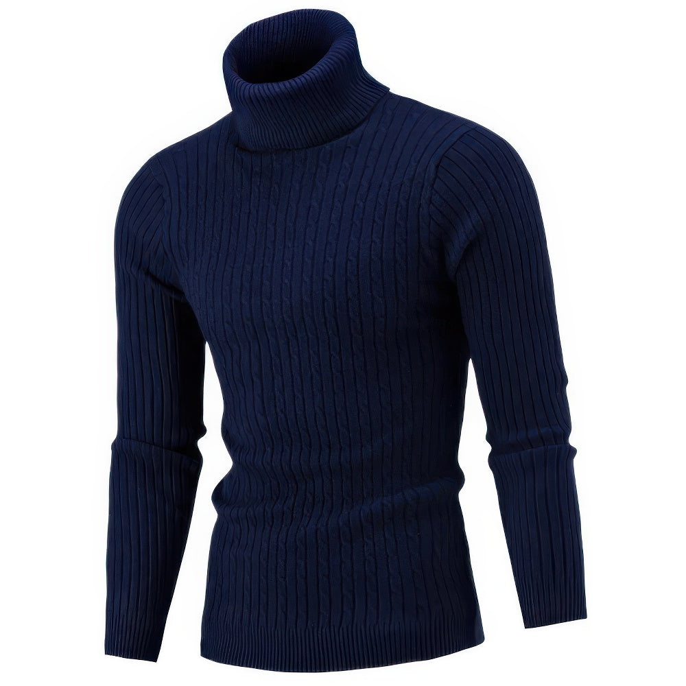 Turtleneck Trui - Slim fit - Roll neck - Gebreide trui - Heren trui-Boetiek Moda