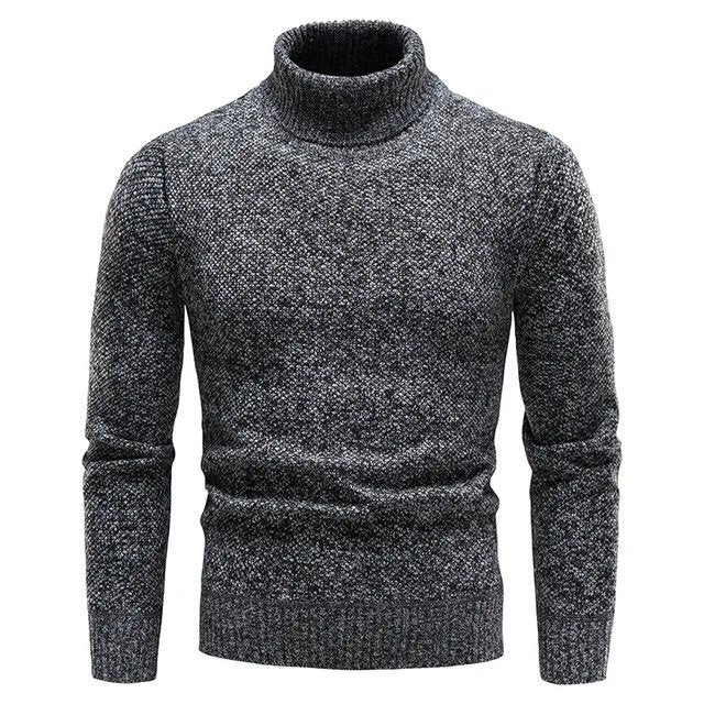 Turtleneck trui - Gebreide coltrui voor heren-Boetiek Moda