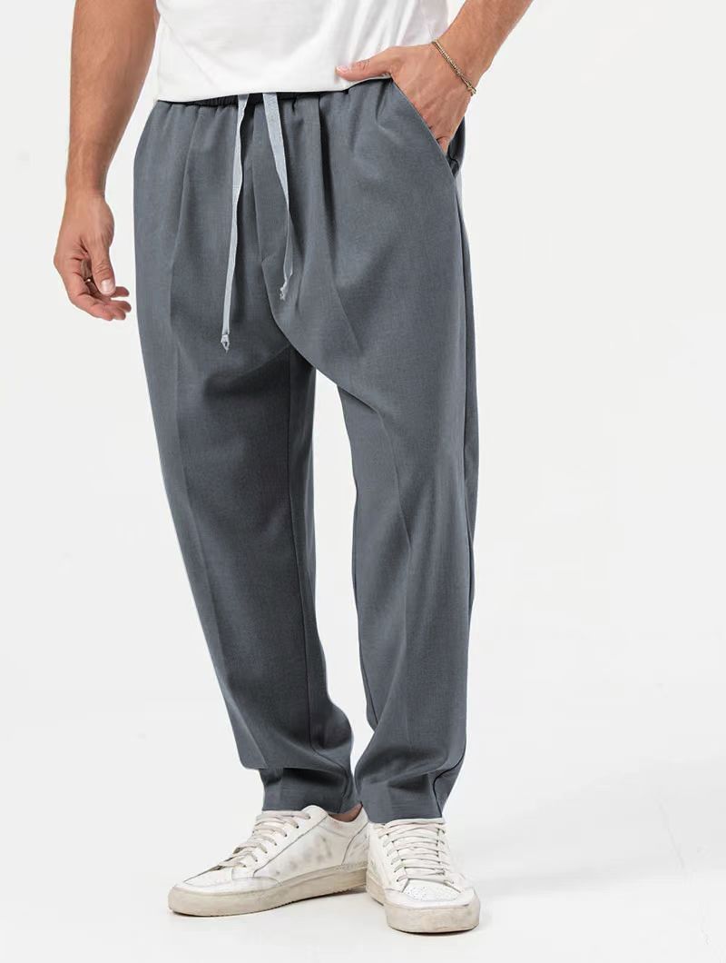 Tweedelige set - Casual Loose Fit broek en jasje voor heren-Boetiek Moda