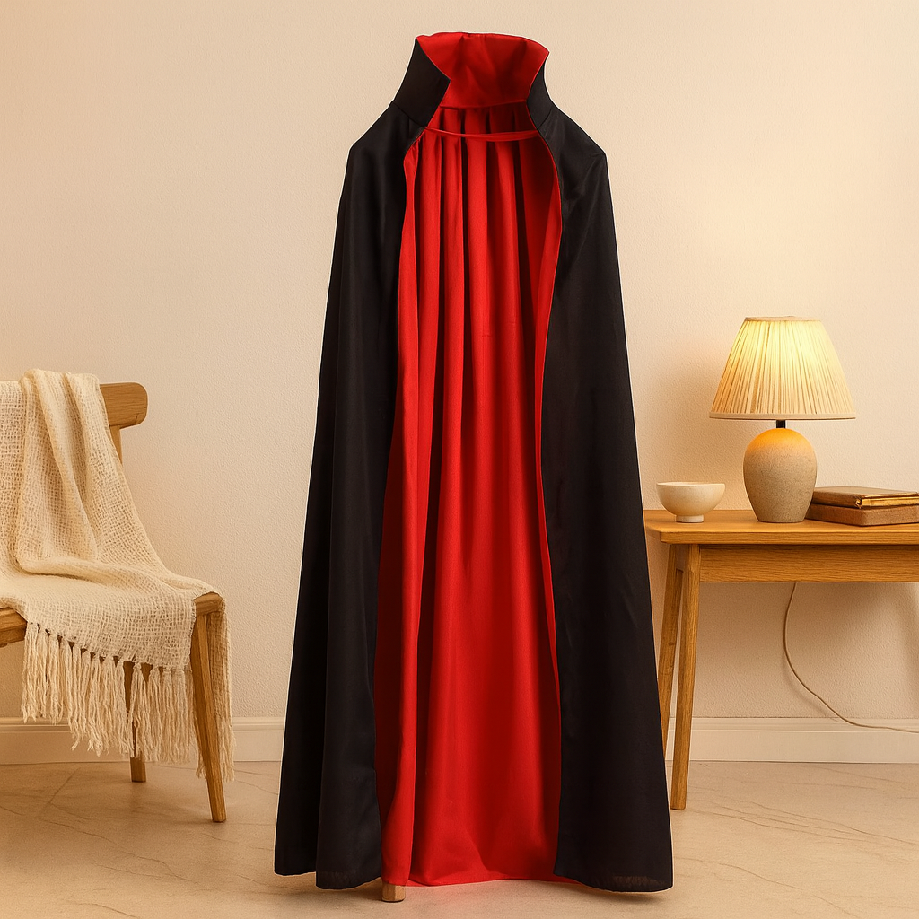 Vampiercape - Lange vampiercape Halloween-kostuum-Boetiek Moda
