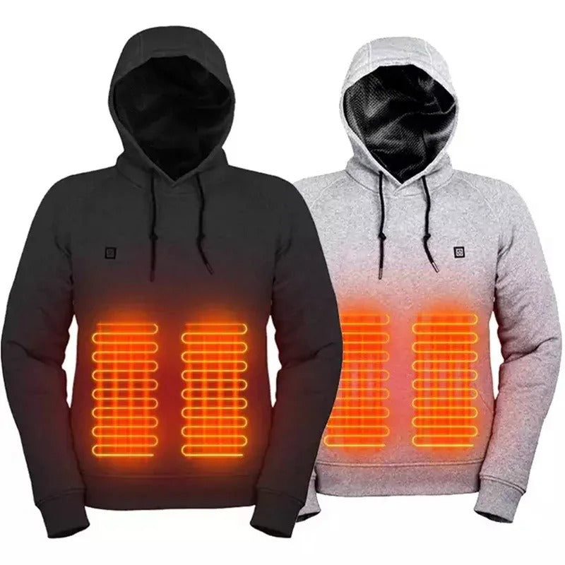 Verwarmde Hoodie - Warm - Pullover - Winterhoodie - Dameshoodie-Boetiek Moda