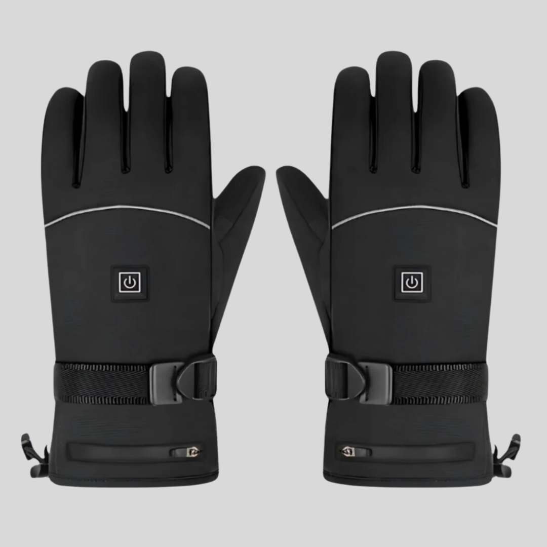Verwarmde handschoenen - Zwart - Ski - Verwarmende handschoenen - Winterhandschoenen-Boetiek Moda