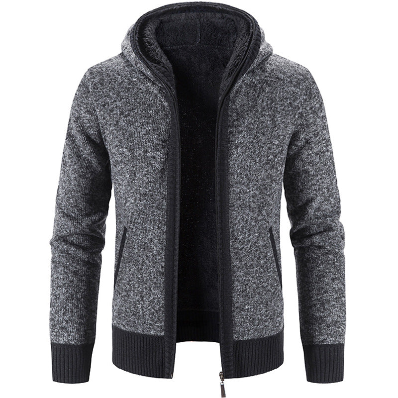 Vest - Fleece gevoerd - Capuchon - Winterkleding - Herenkleding-Boetiek Moda