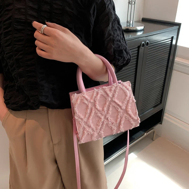 Vierkante Tas - Klein - Verstelbare Riem - Crossbody Tas - Handtas-Boetiek Moda