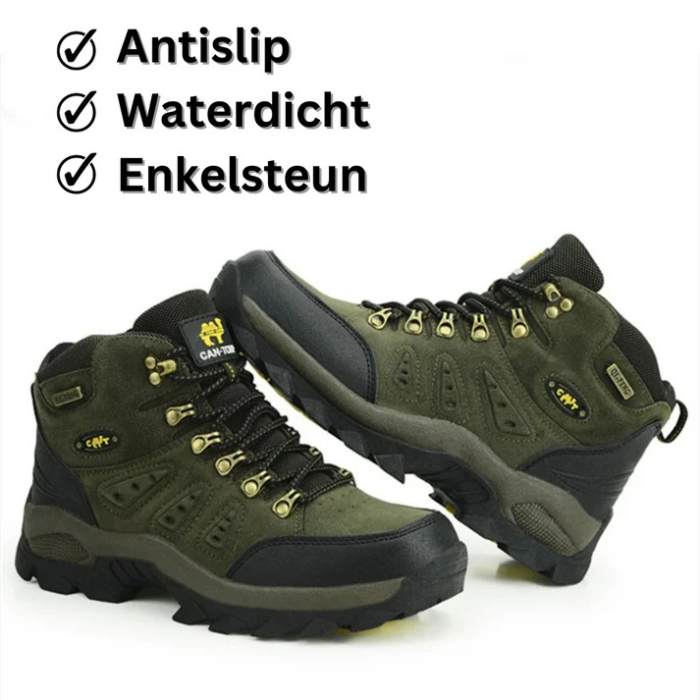 Wandelschoenen | Antislip | Vetersluiting | Wandelschoenen | Herenschoenen-Boetiek Moda