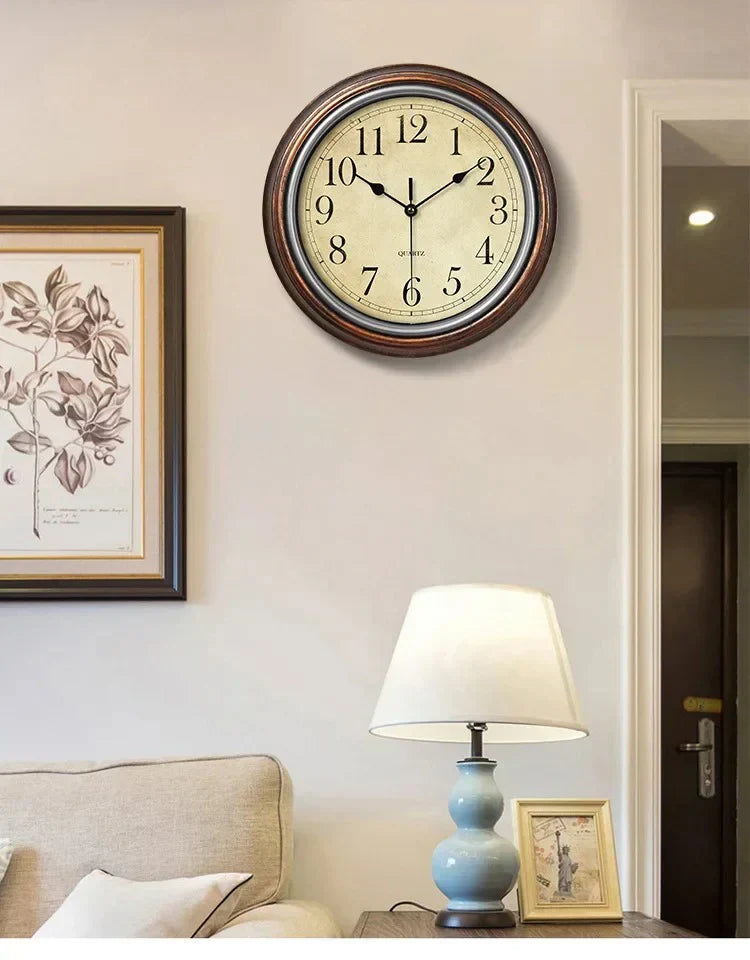 Wandklok | Cijfers | Houten | Wandklokken voor de Woonkamer | Keukenklokken-Boetiek Moda