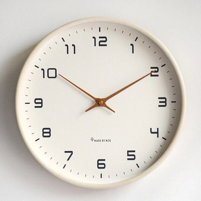Wandklok | Minimalistisch | Cijfers | Ronde wandklok | Klassieke wandklok-Boetiek Moda