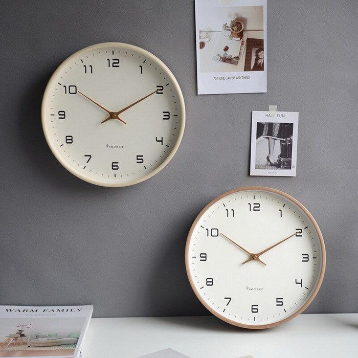 Wandklok | Minimalistisch | Cijfers | Ronde wandklok | Klassieke wandklok-Boetiek Moda