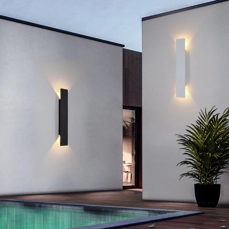 Wandlampen voor buiten | Modern | Weerbestendig | Up Down Lights | Led Wandlampen-Boetiek Moda