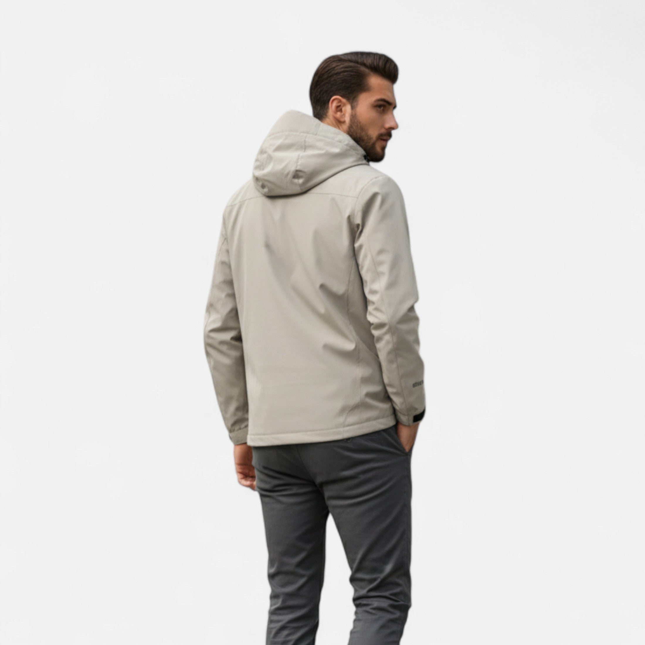 Windjack | Capuchon | Waterdicht | Outdoorjas | Herenjas-Boetiek Moda