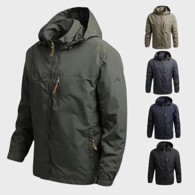 Windjack | Capuchon | Waterdicht | Outdoorjas | Herenjas-Boetiek Moda