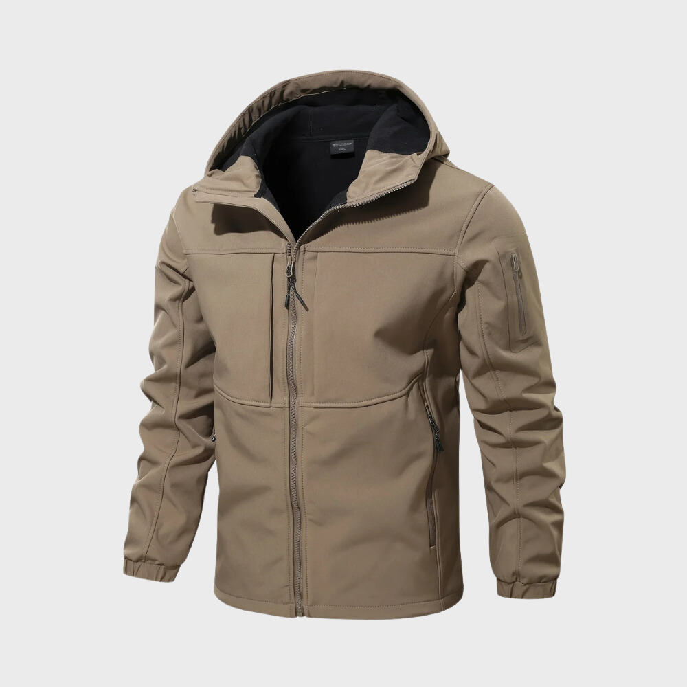 Windjack - Heren Jas met Capuchon - Winddicht Outdoorjack-Boetiek Moda