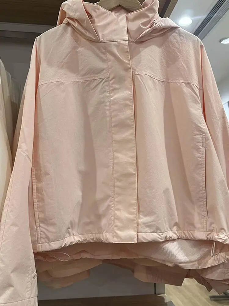 Windjack - Kort model - Lichtgewicht - Casual jas - Damesjas-Boetiek Moda