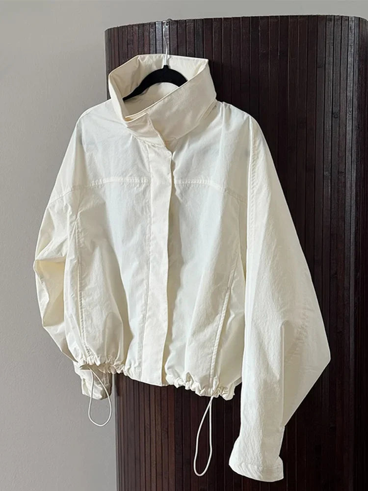 Windjack - Kort model - Lichtgewicht - Casual jas - Damesjas-Boetiek Moda