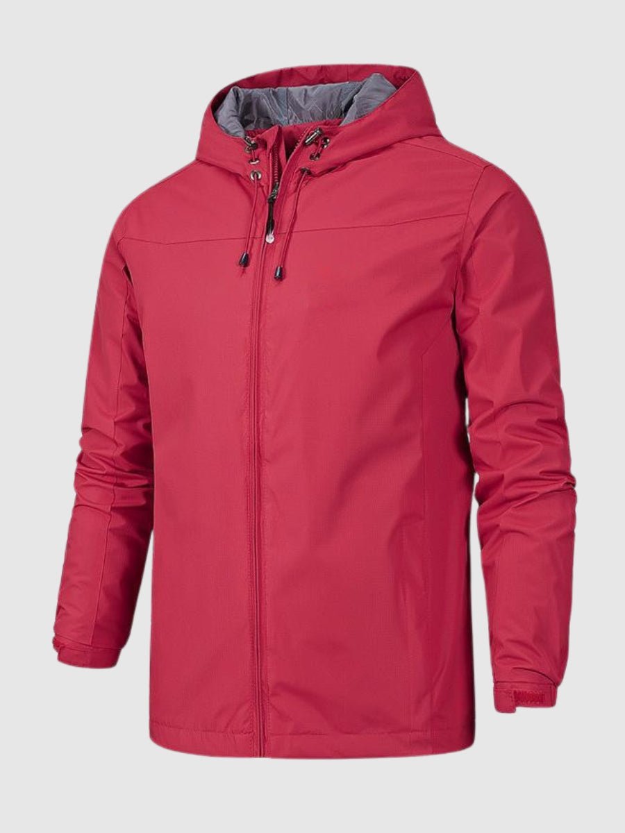 Windjack - Waterdichte outdoorjas met capuchon voor mannen-Boetiek Moda