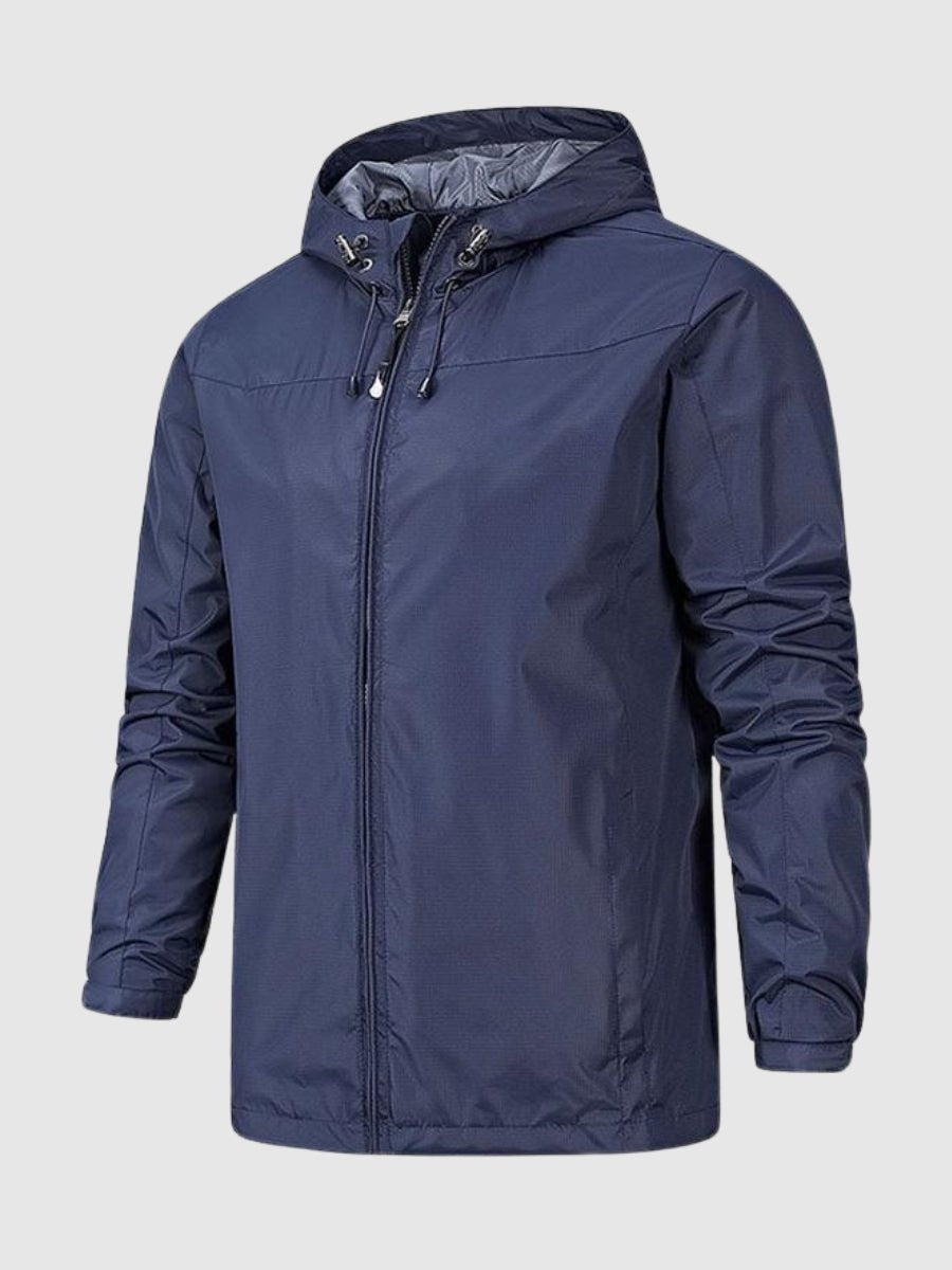 Windjack - Waterdichte outdoorjas met capuchon voor mannen-Boetiek Moda