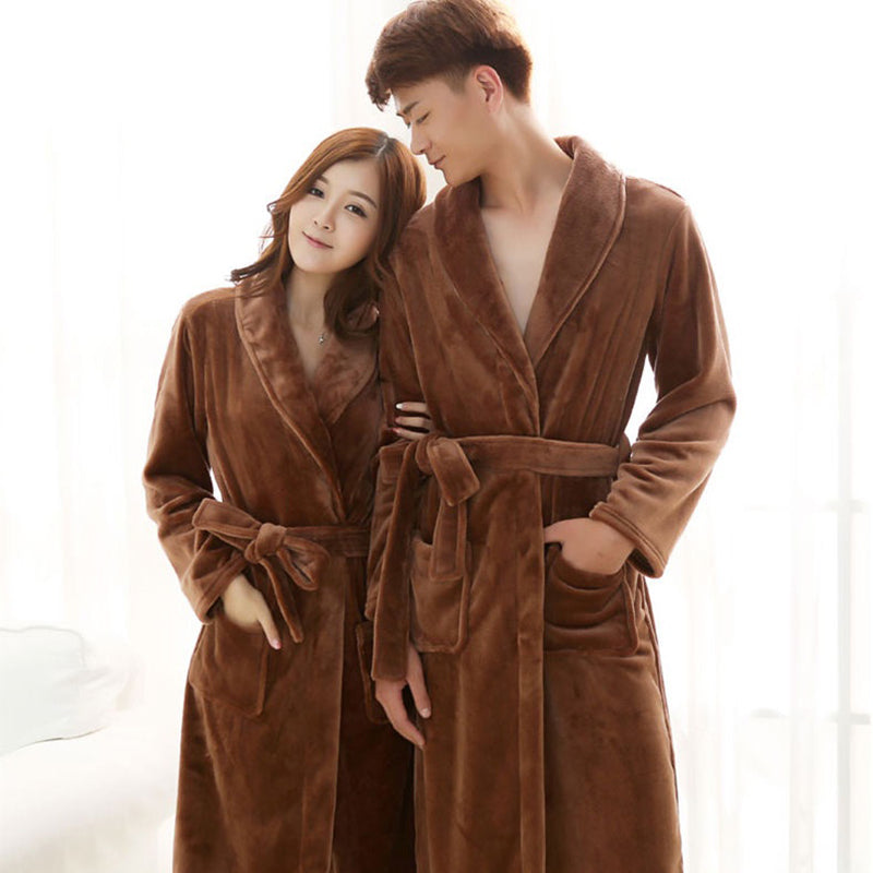 Winter Bathrobe | Zachte en gezellige badjas die u warm houdt tijdens de kille winter-Boetiek Moda