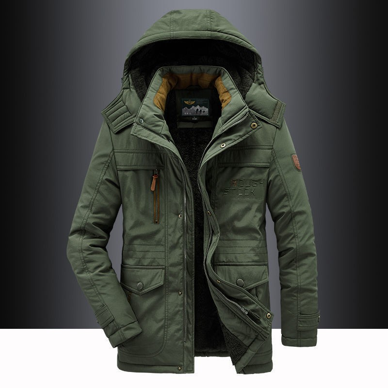 Winter Parka - Warme fleece gevoerde winterjas met capuchon voor heren-Boetiek Moda