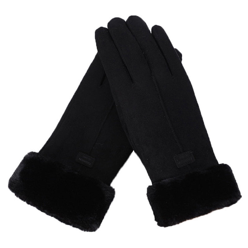 Winterhandschoenen | Warm | Bont | Thermische Handschoenen | Vrouwenhandschoenen-Boetiek Moda