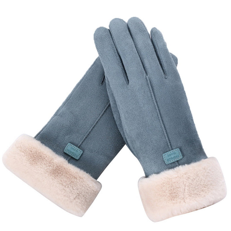 Winterhandschoenen | Warm | Bont | Thermische Handschoenen | Vrouwenhandschoenen-Boetiek Moda