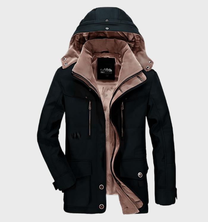 Winterjas - Capuchon - Winddicht - Winter Parka - Heren Winterjas-Boetiek Moda